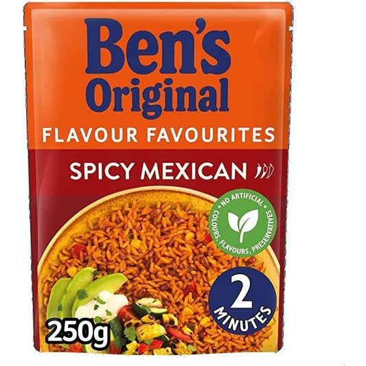 Ben's Original Spicy Mexican Microwave Rice 250g