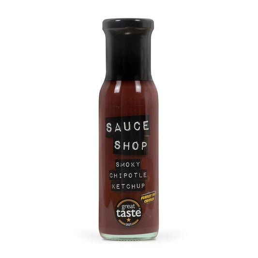 Sauce Shop Smoky Chipotle Ketchup Bottle 255g