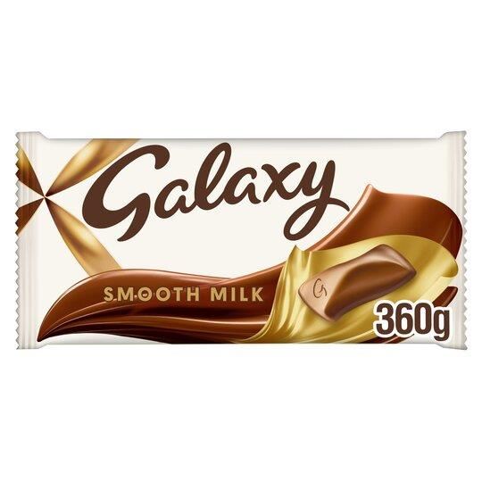 Galaxy Milk Chocolate Bar 360g