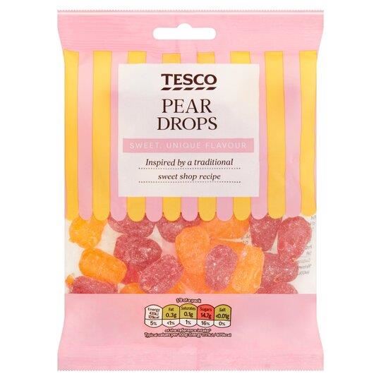 Tesco Pear Drops 200g