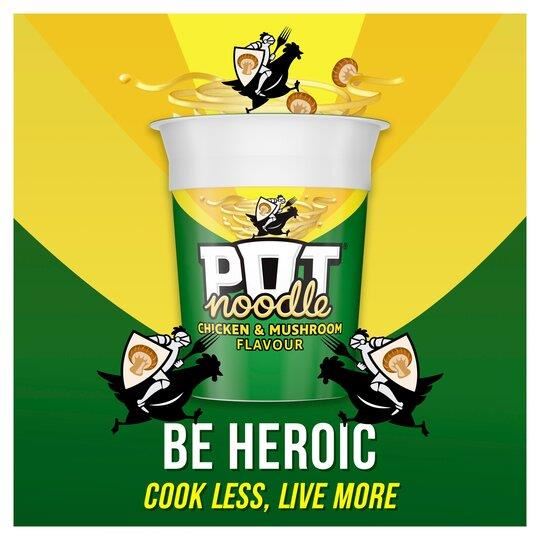 Pot Noodle Chicken & Mushroom 90g