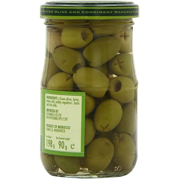 Crespo Pitted Green Olives in Brine 198g