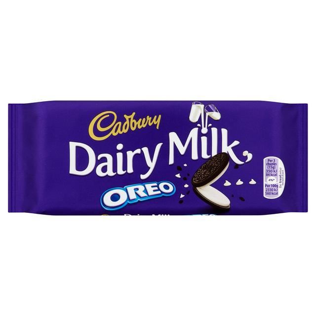 Cadbury Oreo Dairy Milk Chocolate Bar 120g