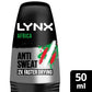 Lynx Africa Anti Perspirant Roll On 50ml