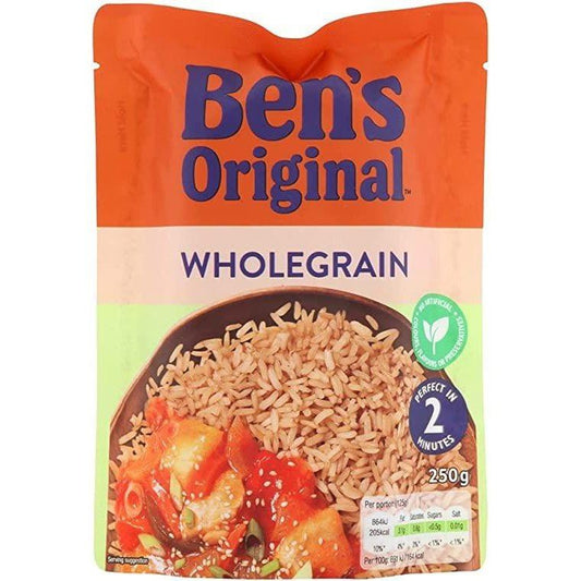 Ben's Original Wholegrain Microwave Rice 250g