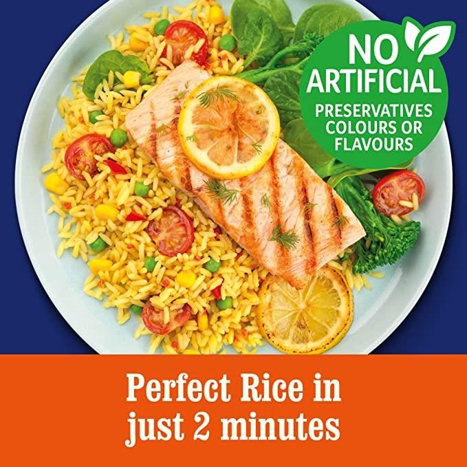 Ben's Original Wholegrain Golden Vegetable Microwave Rice 250g