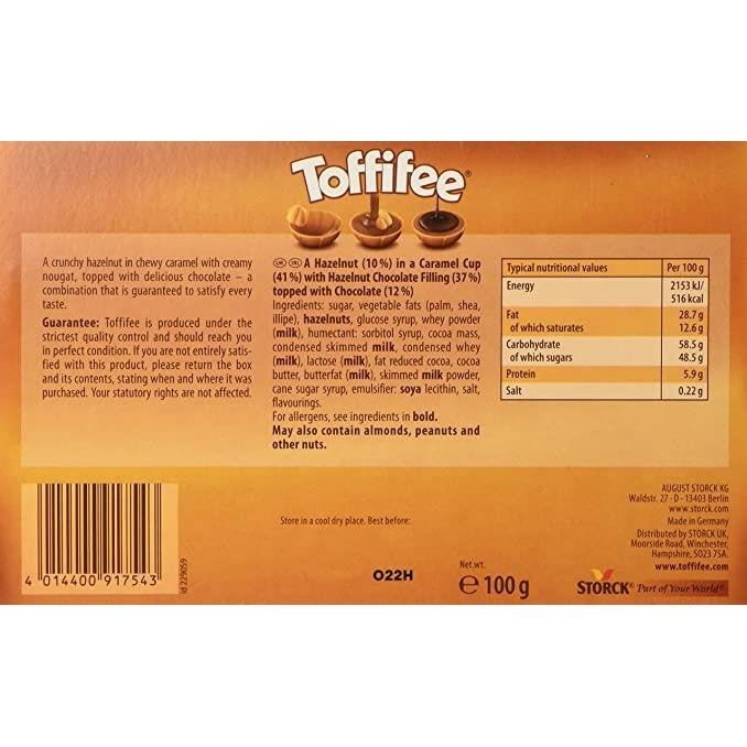 Toffifee 12 Pack 100g