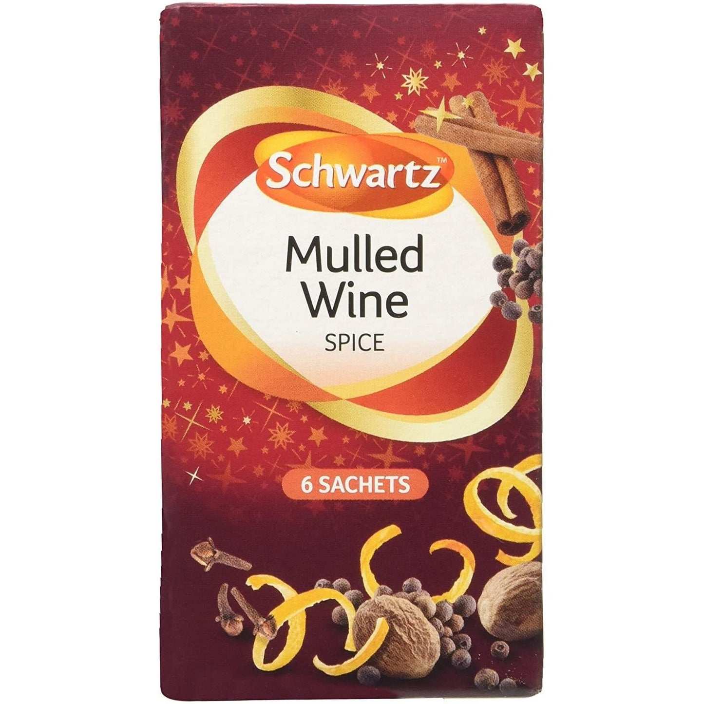 Schwartz Mulled Wine Spice Box 18g