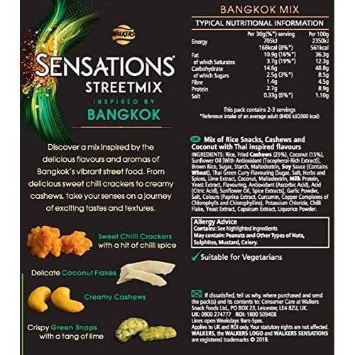 Walkers Sensations Bangkok Street Mix 88g