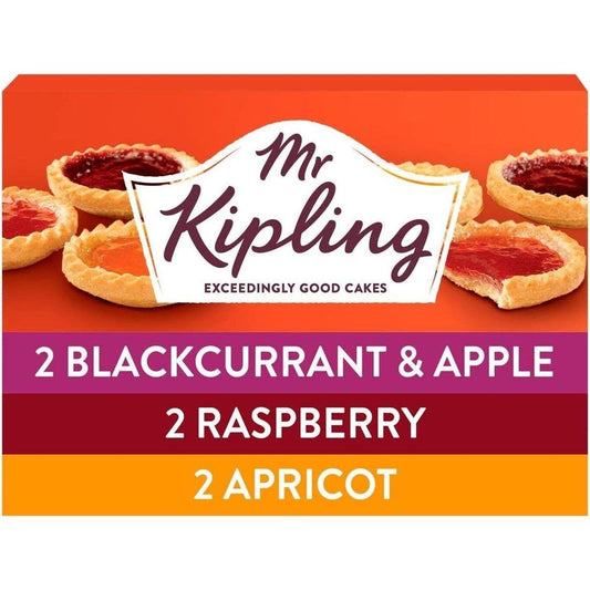 Mr Kipling Jam Tarts 6 Pack 210g