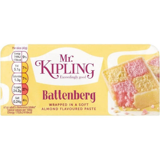 Mr Kipling Battenberg Cake 230g