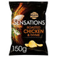 Walkers Sensations Roast Chicken & Thyme 150g