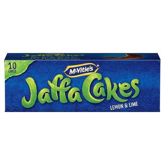 McVitie's Jaffa Cakes Lemon & Lime 10 Pack 122g