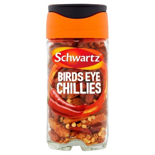 Schwartz Birds Eye Chillies Jar 11g