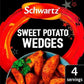 Schwartz Sweet Potato Wedges Sachet 35g
