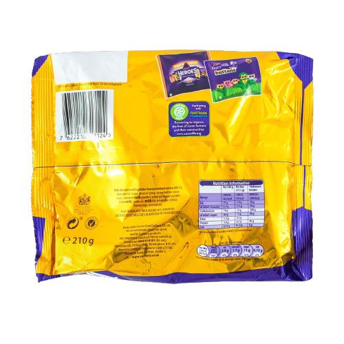 Cadbury Crunchie Treat Size 12 Pack 210g