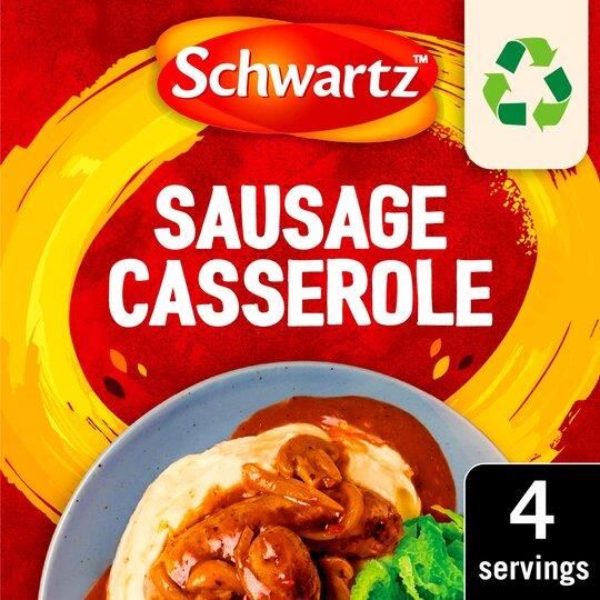 Schwartz Sausage Casserole Recipe Mix Sachet 35g