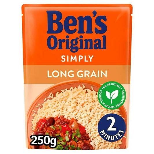 Ben's Original Long Grain Microwave Rice 250g