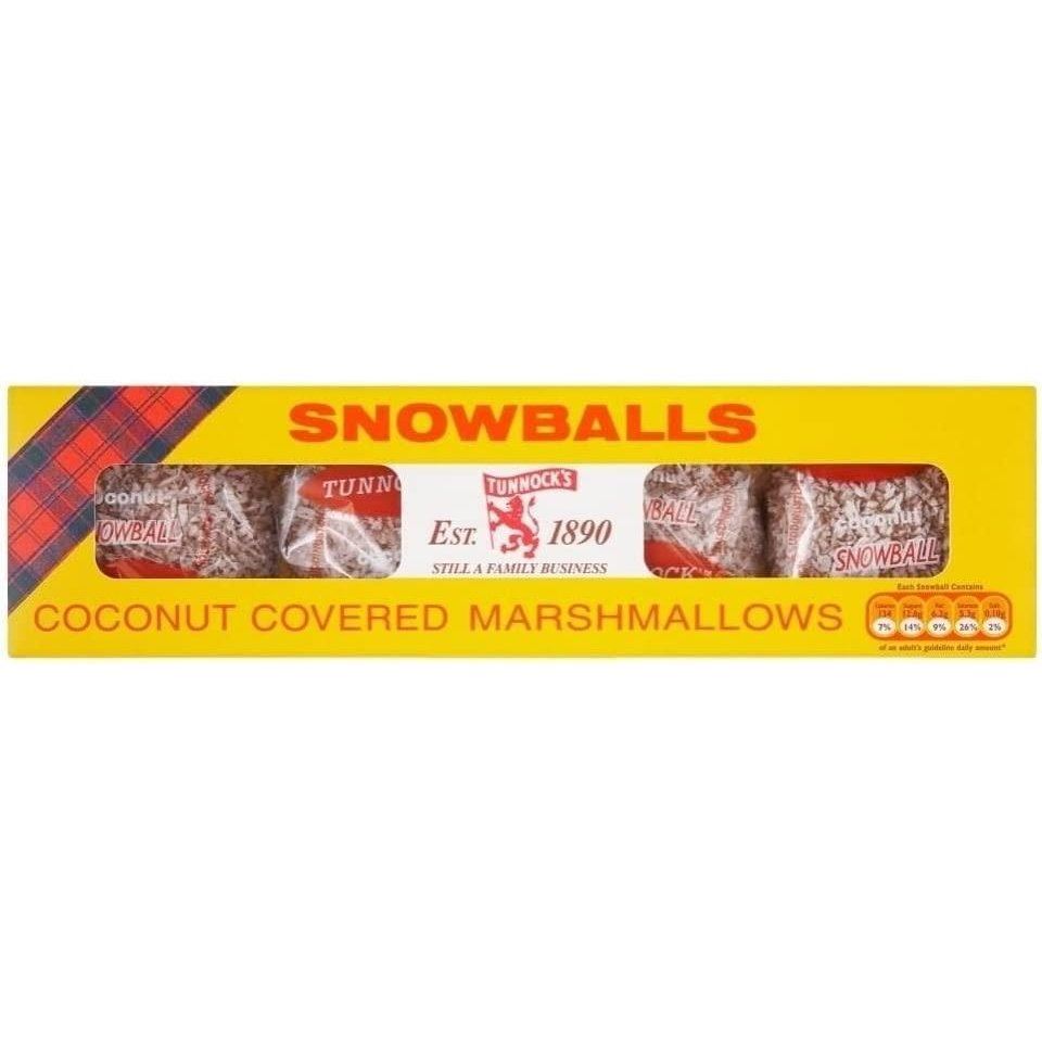 Tunnock's Snowballs 4 Pack 120g