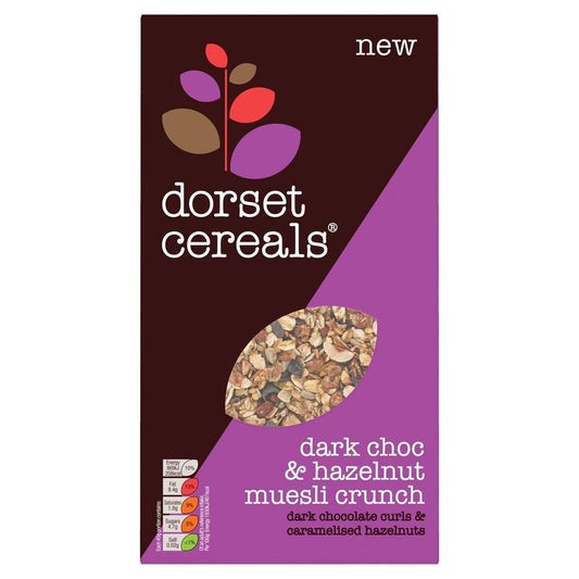 Dorset Cereals Dark Choc & Hazelnut Muesli Crunch Box 400g