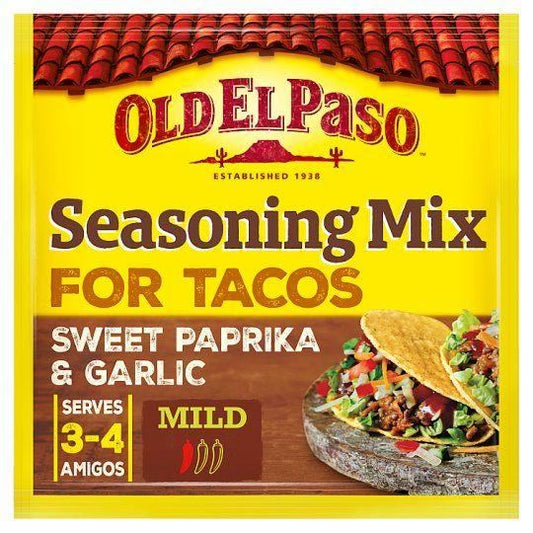 Old El Paso Taco Seasoning Mix Sweet Paprika & Garlic 25g