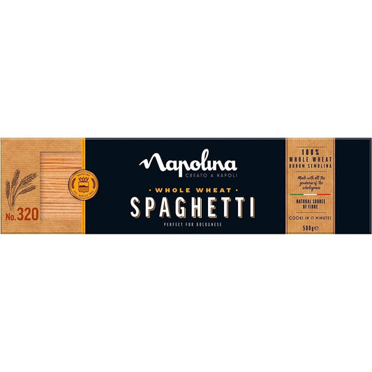 Napolina Whole Wheat Spaghetti 500g