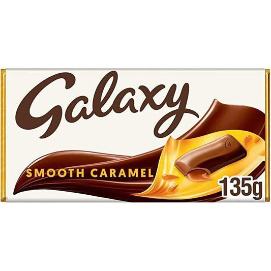 Galaxy Smooth Caramel Chocolate Bar 135g