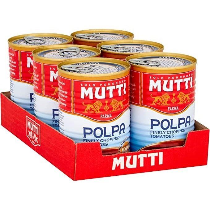 Mutti Polpa Finely Chopped Tomatoes Tin 400g