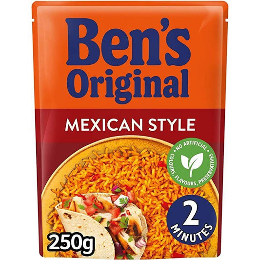 Ben's Original Mexican Style Microwave Rice 250g