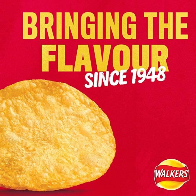 Walkers Ready Salted Crisps 12 Pack 25g