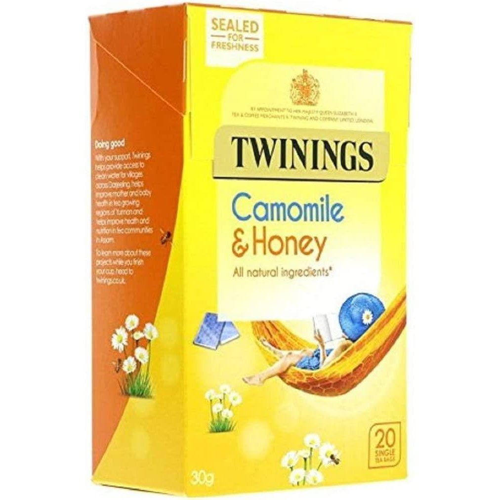 Twinings Camomile & Honey Tea Bags 20 Pack 30g