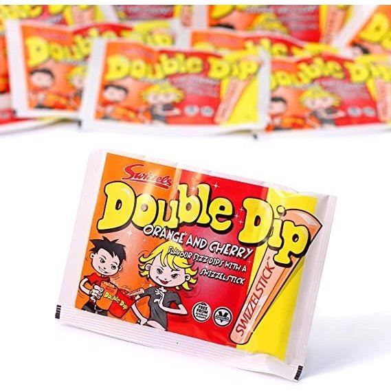 Swizzels Double Dip Cherry & Orange 20g