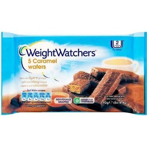 Weight Watchers Caramel Wafers 5 Pack x 18.4g