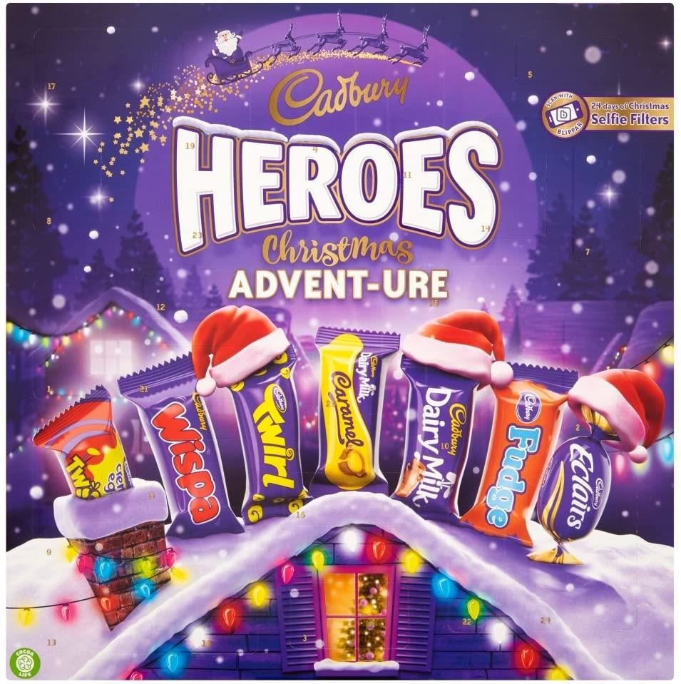 Cadbury Heroes Advent Calendar 232g