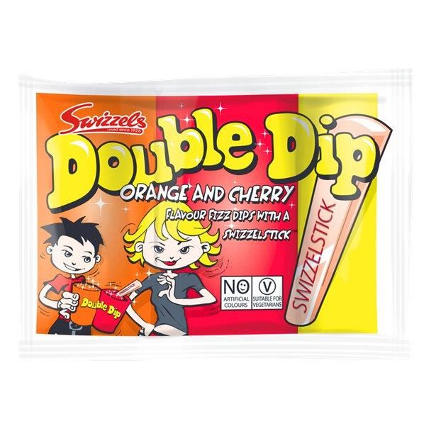 Swizzels Double Dip Cherry & Orange 20g