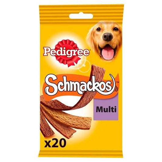 Pedigree Schmackos Multi Meat 20 Pack 172g