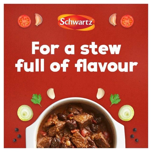 Schwartz Slow Cookers Beef and Ale Stew Recipe Mix Sachet 43g