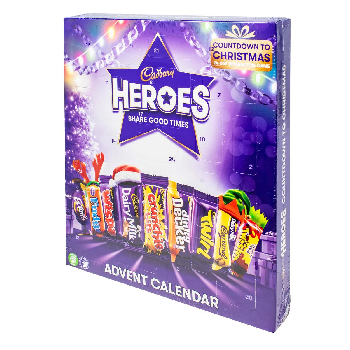 Cadbury Heroes Advent Calendar 232g