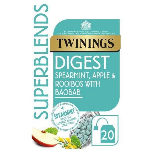 Twinings Superblends Digest Tea Bags 20 Pack 35g
