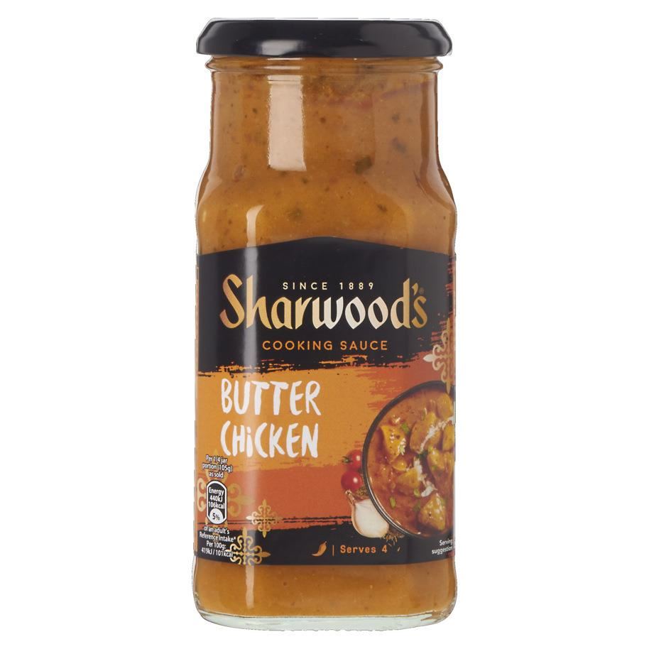 Sharwood's Butter Chicken Cooking Sauce Jar 420g