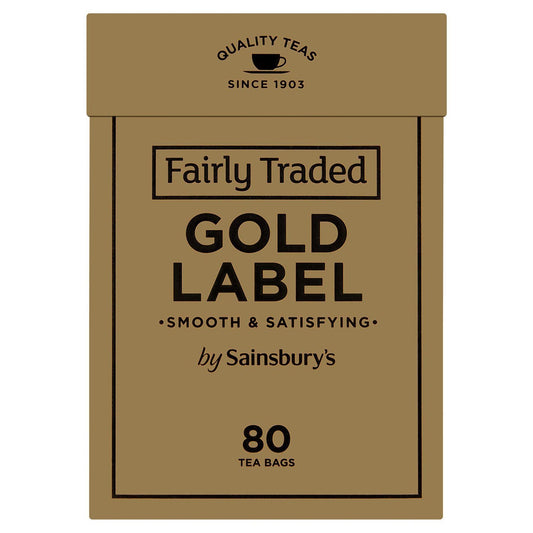 Sainsbury's Gold Label Tea 80 Pack