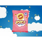 KP Hula Hoops Puft Sweet Chilli Crisps 6 Pack 15g