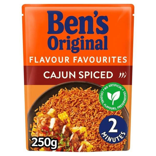 Ben's Original Cajun Spice Microwave Rice 250g