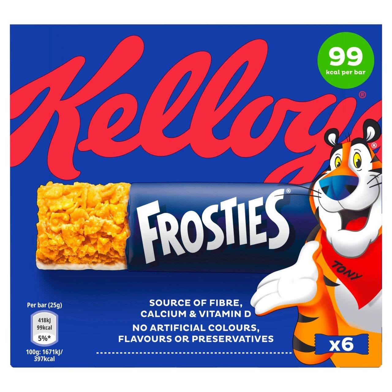 Kellogg's Frosties Bar 6 Pack 150g