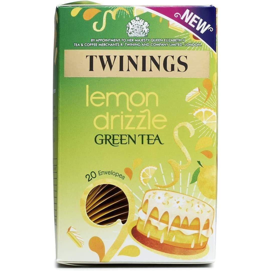 Twinings Lemon Drizzle Green Tea Bags 20 Pack 40g