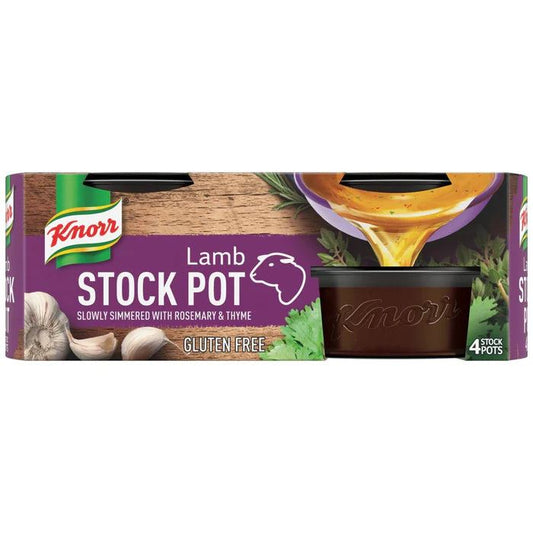 Knorr Lamb Stock Pot 4 Pack 112g