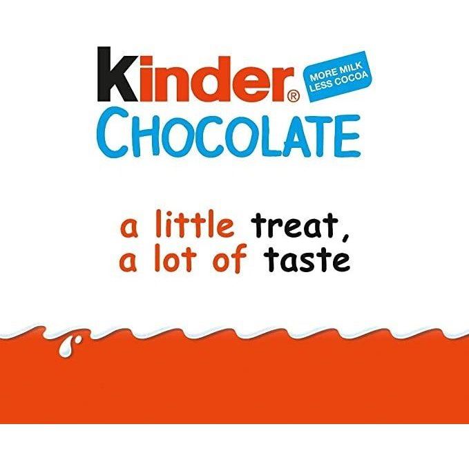 Kinder Chocolate 8 Pack 100g