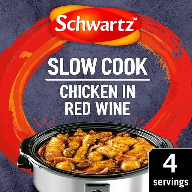 Schwartz Slow Cookers Chicken in Red Wine Recipe Mix Sachet 35g