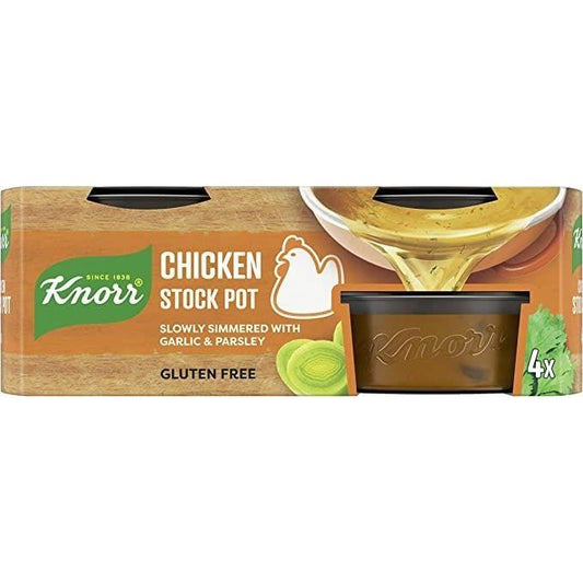 Knorr Chicken Stock Pot 4 Pack 112g