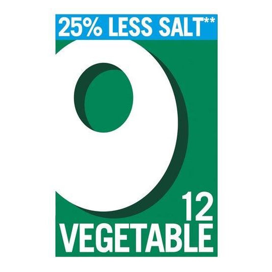 OXO Reduced Salt Vegetable Stock Cubes 12 Pack 71g